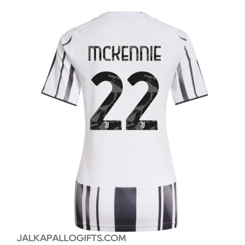 Juventus Weston McKennie #22 Kotipaita Naiset 2025-26 Lyhythihainen